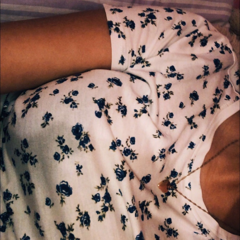 Floral print T-shirt
